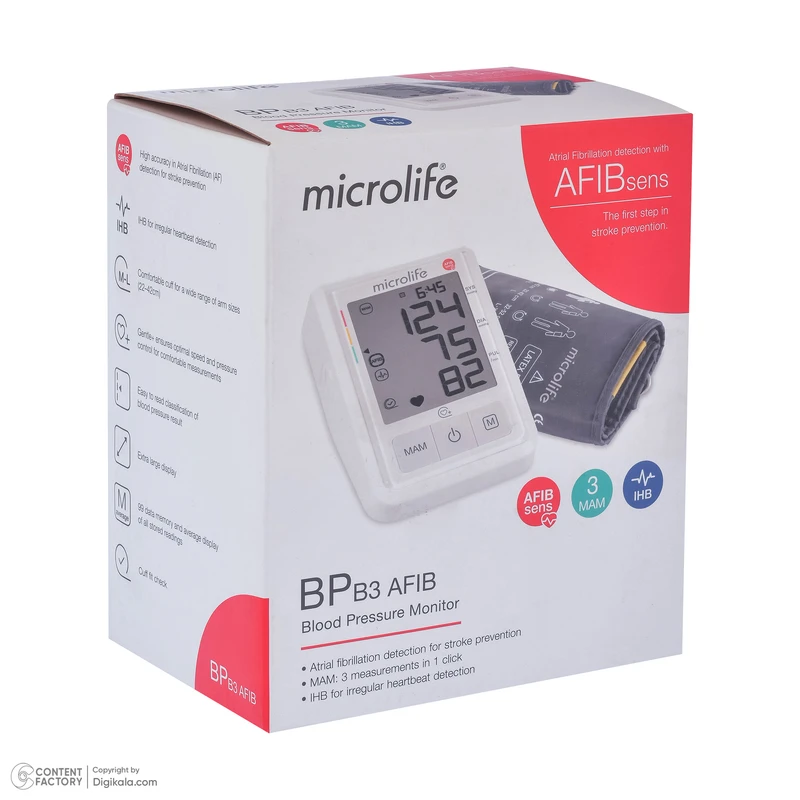فشارسنج بازویی مایکرولایف مدل BP-B3